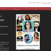 Humans R Social Media cover and homepage