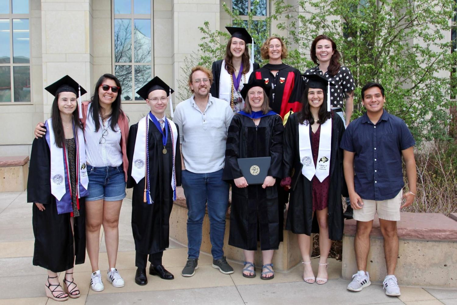 (left to right) Top: Rita, Amy, Erin. Bottom: Amanda, Ana, Joe, Sam, Leah, Elnaz, Daniel.