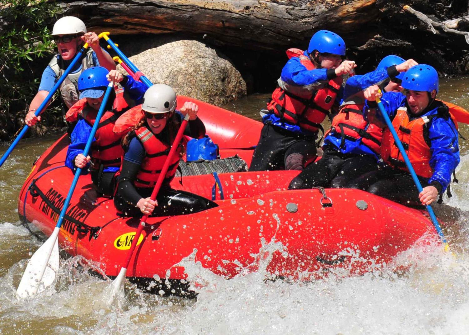Palmer Lab rafting.