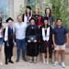Palmer Lab representing at the biochemistry graduation ceremony.