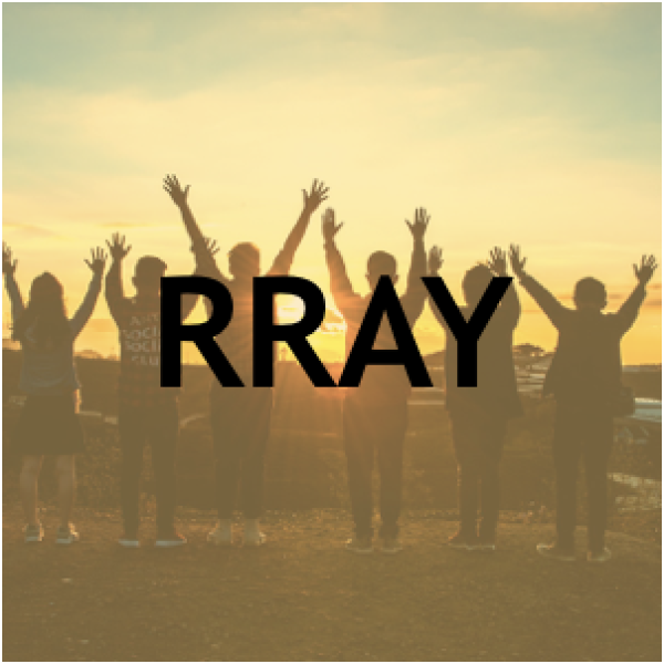 group of teens, "RRAY"