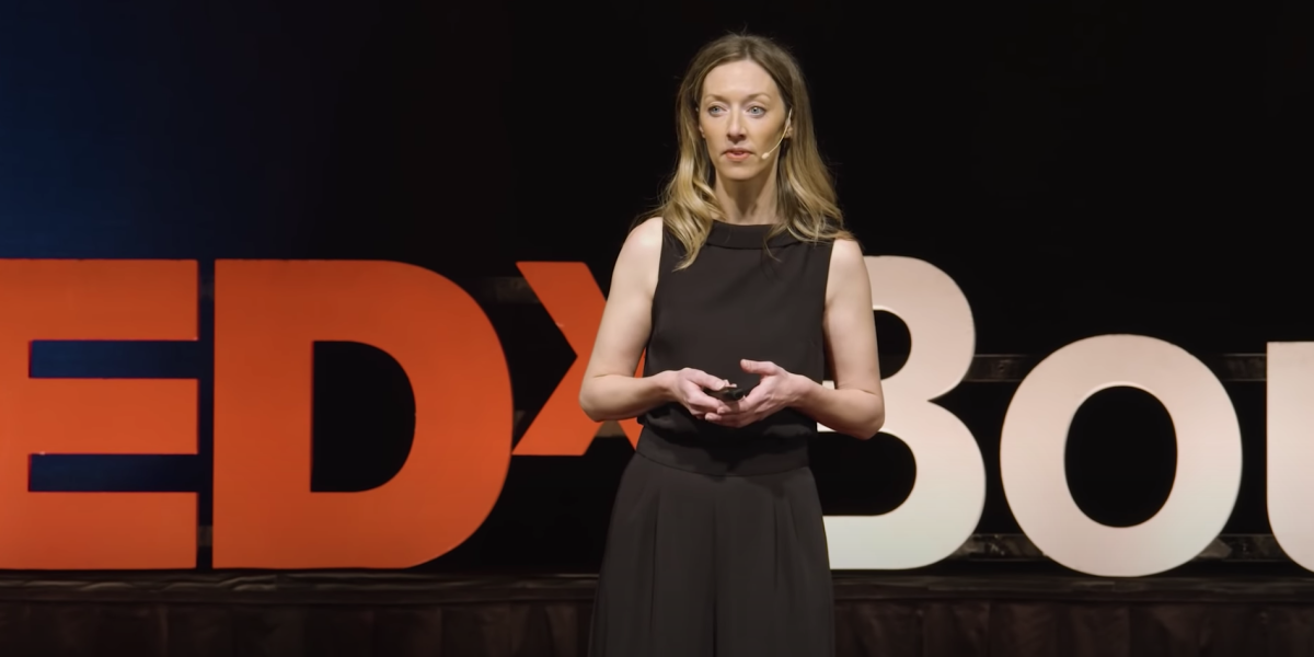 Dr. Kaiser at TEDx talk
