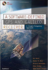 textbook cover"Software Defined FPS Galileo Receiver Single Frequency."