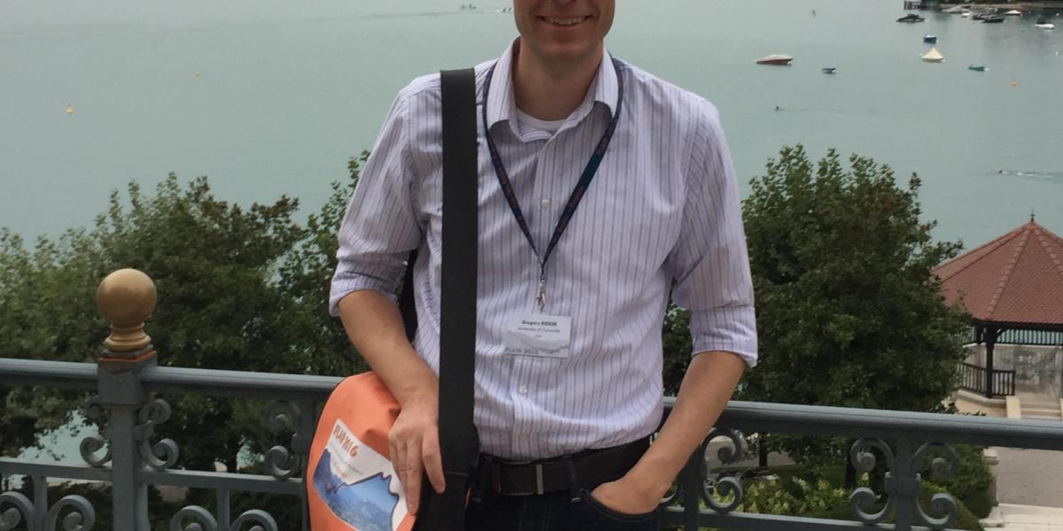 Greg Rieker in France