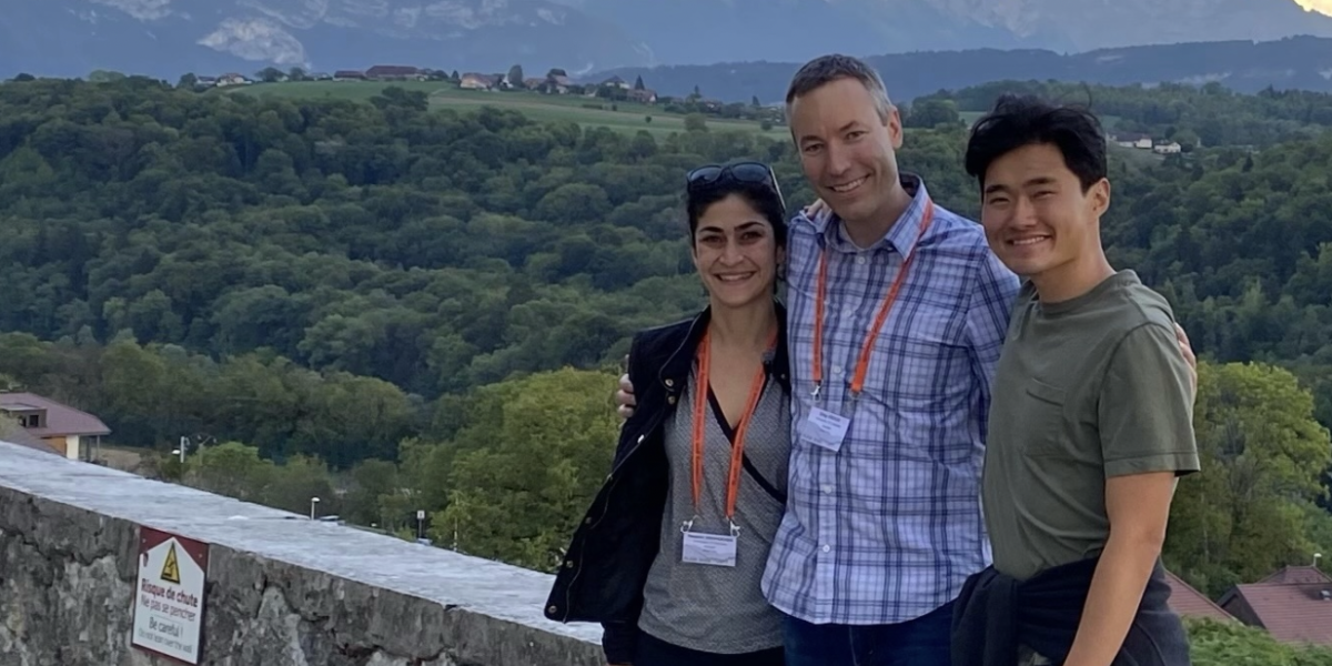 Greg, Nazanin & David
