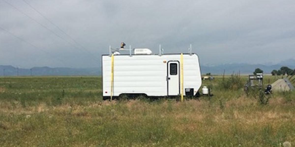 A mobile lab in the field
