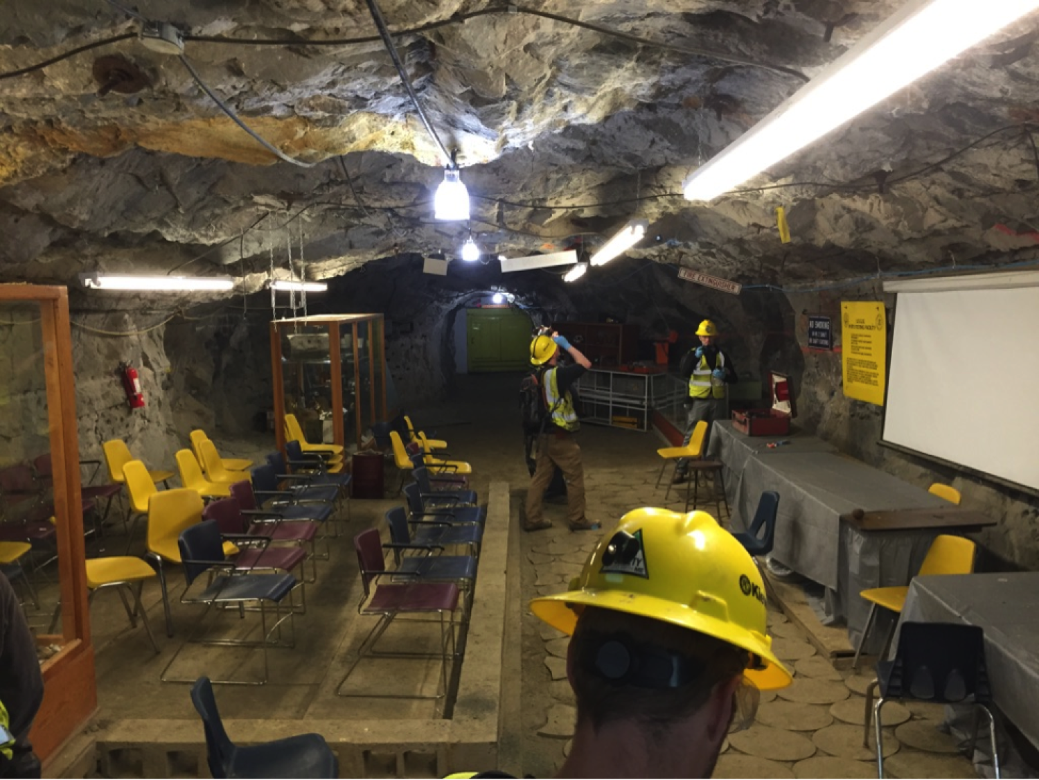 The Edgar Mine teaching classroom, Idaho Springs, CO