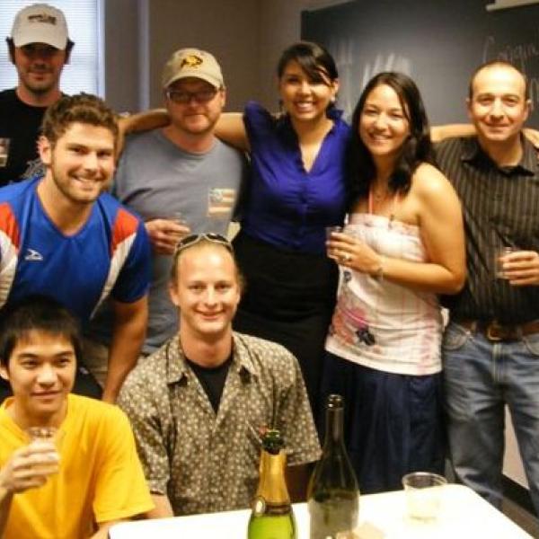 2010: Morin Frick thesis defense.