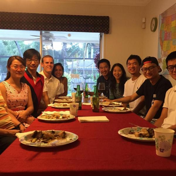 2016.08: Summer party at Dr. Zuo's house