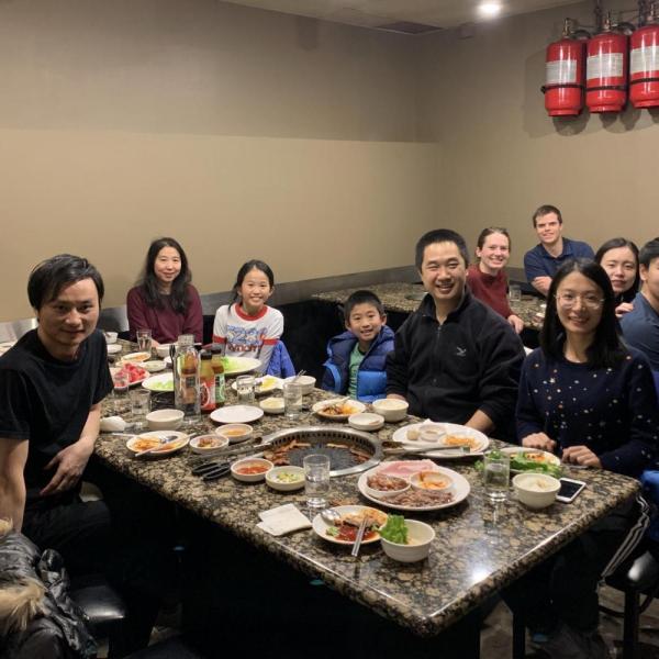 2020.01: Group dinner to celebrate Yangyang passing his Ph.D. defense
