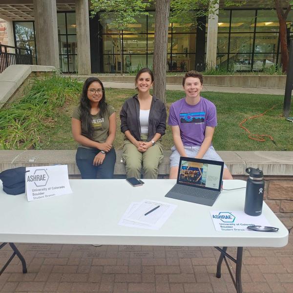 2021.09: SBS members at ASHRAE CU Boulder student branch in Engineering Immersion Event