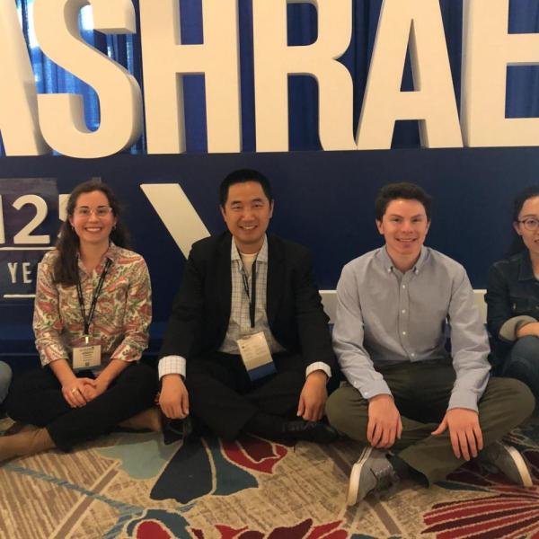 2020.01: Four Ph.D. students receive scholarships to attend ASHRAE Conference with Dr. Zuo in Orlando, FL