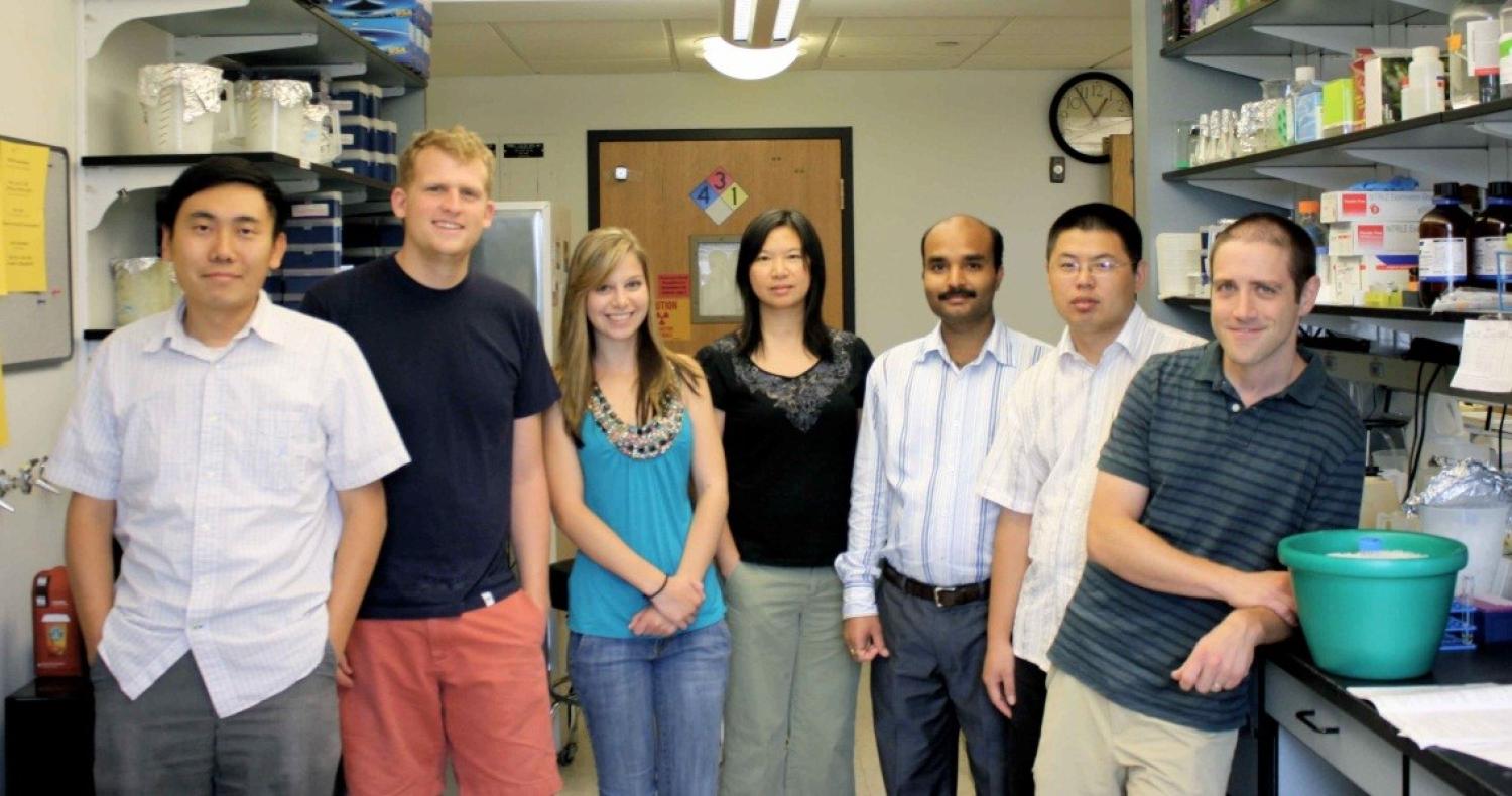 August 2011 From Left: Jingshi Shen, Brian Sellers, Sophia Praggastis, Yan Ouyang, Shailendra Rathore, Haijia Yu, Eric Davis.