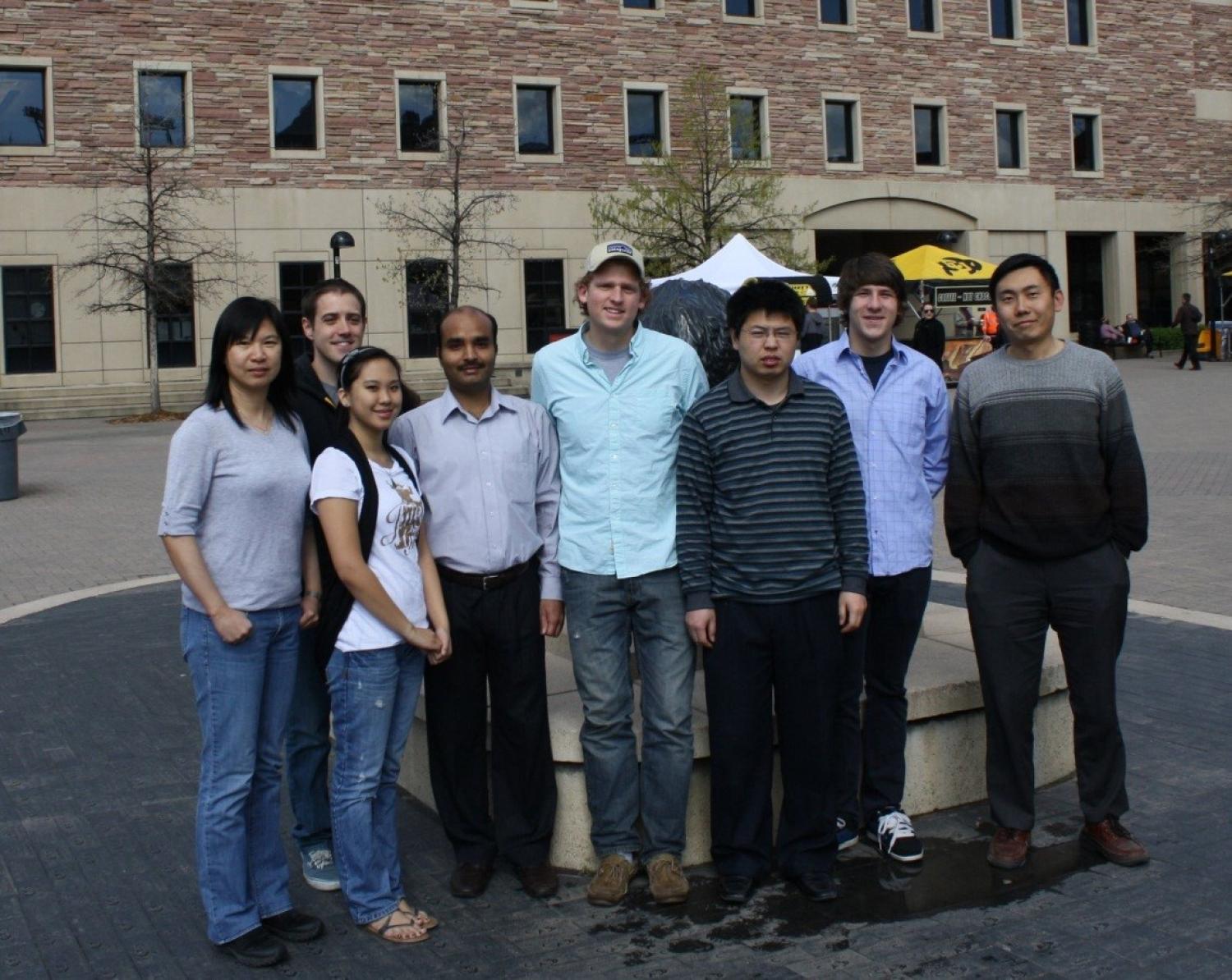 May 2010 From Left: Yan Ouyang, Eric Davis, Fion Wan, Shailendra Rathore, Brian Sellers, Haijia Yu, Dan Rosenblat, Jingshi Shen
