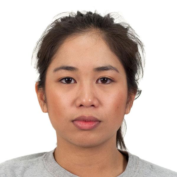person's face