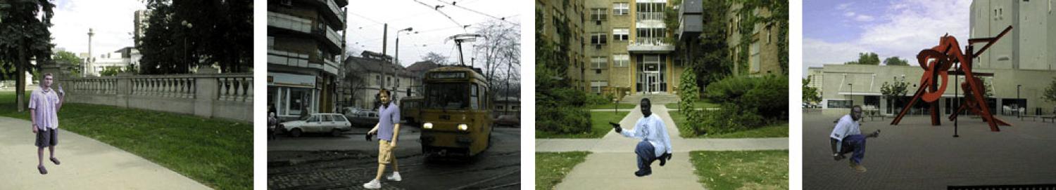 image of multiple experimental stimuli