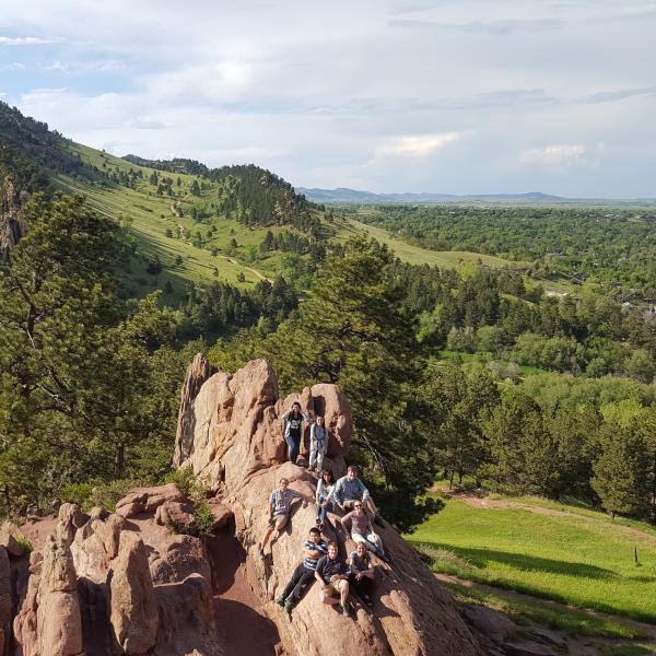 Red rocks