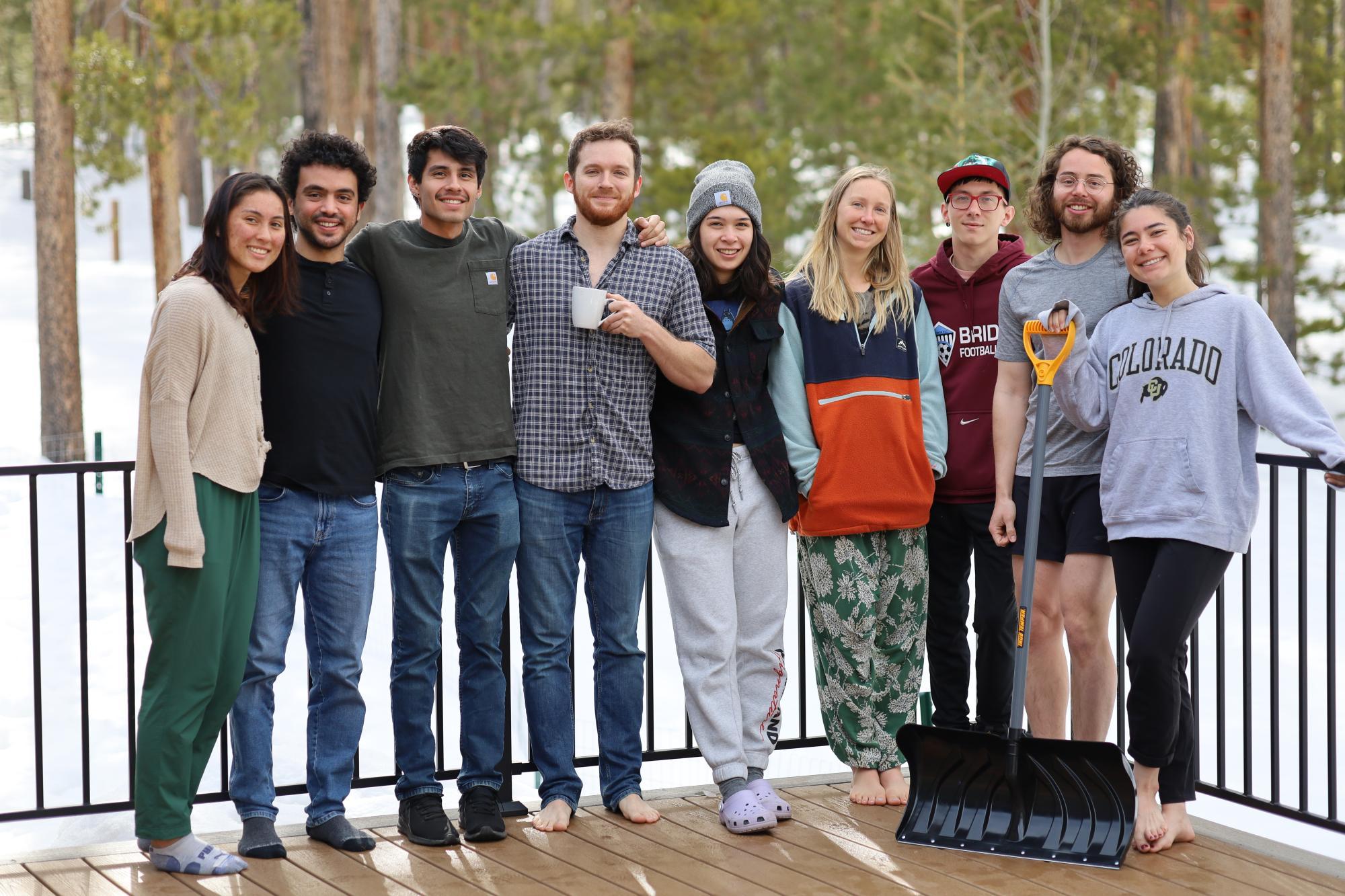 Straub Research Group at our 2024 winter retreat