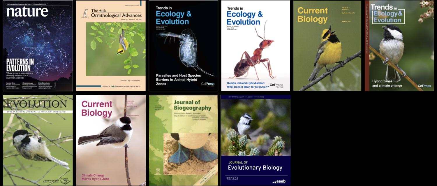 covers from Taylor Lab publications