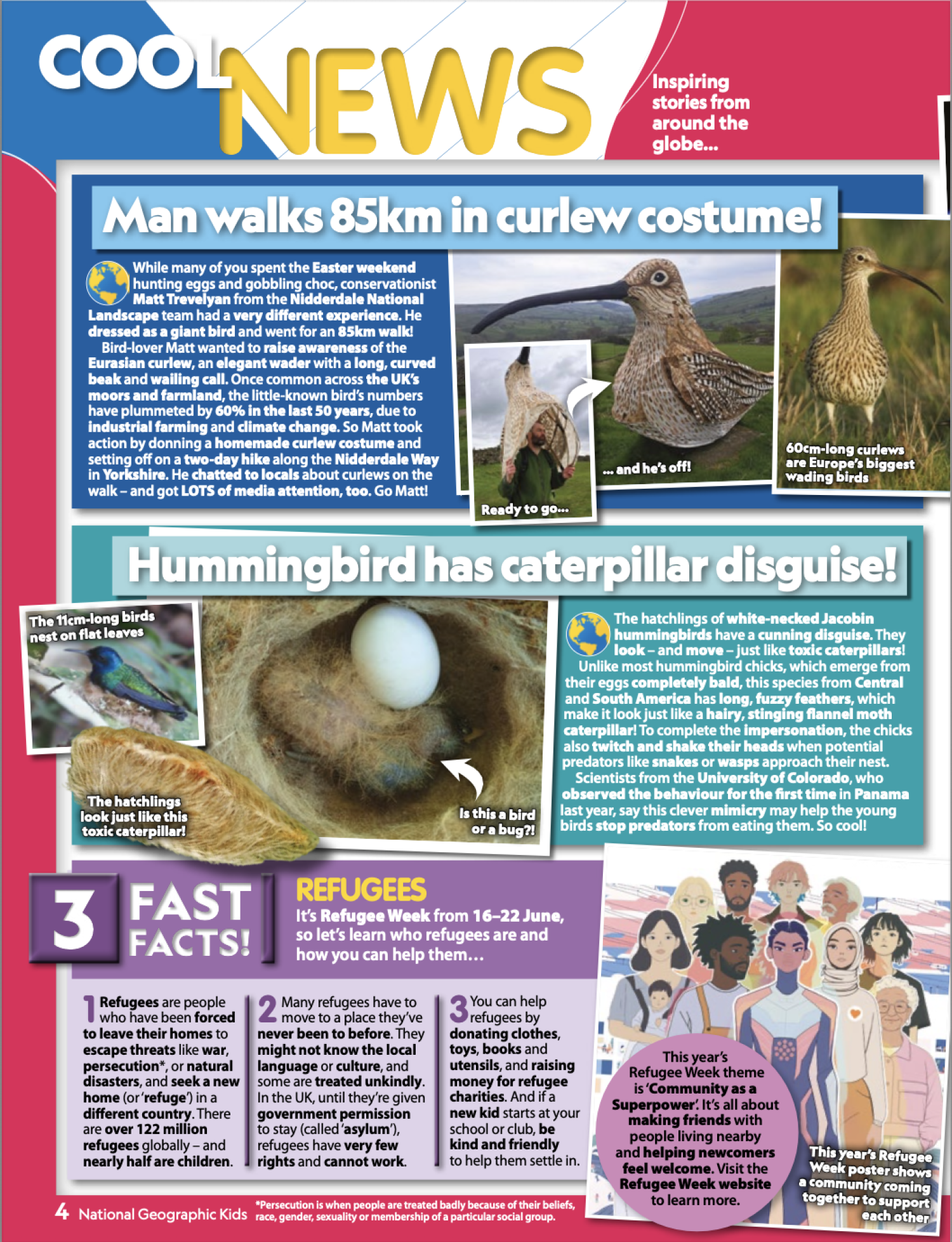 Nat Geo caterpillar coverage