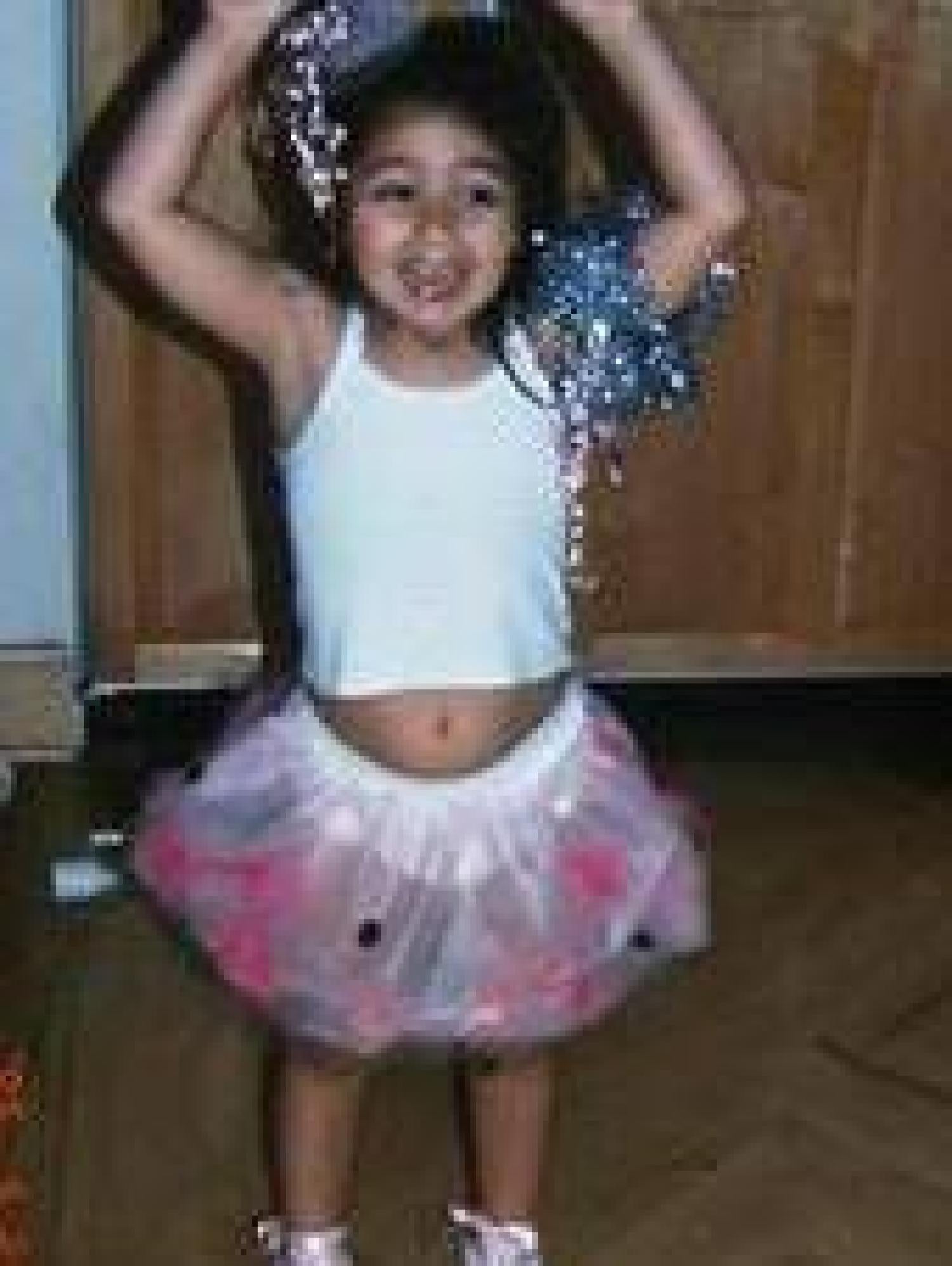 Kathryn celebrating