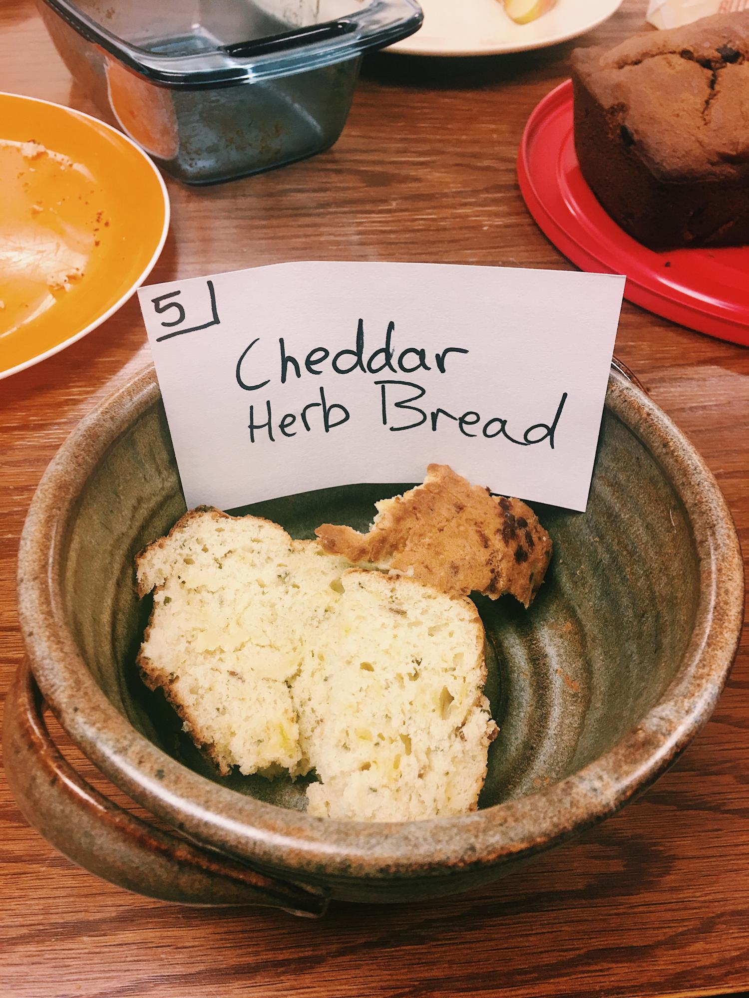Cheddar Herb Bread
