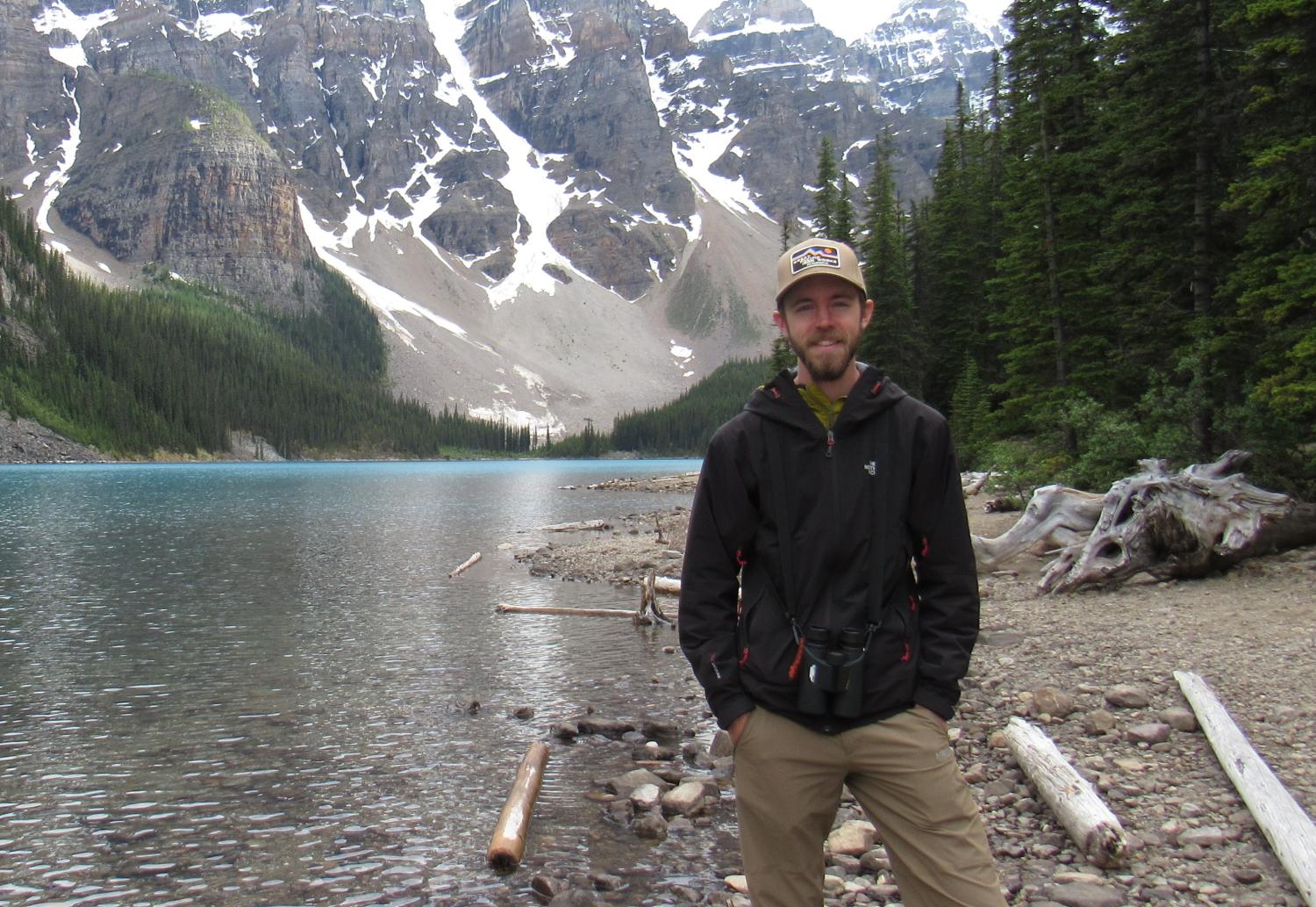 Erik in the mountains