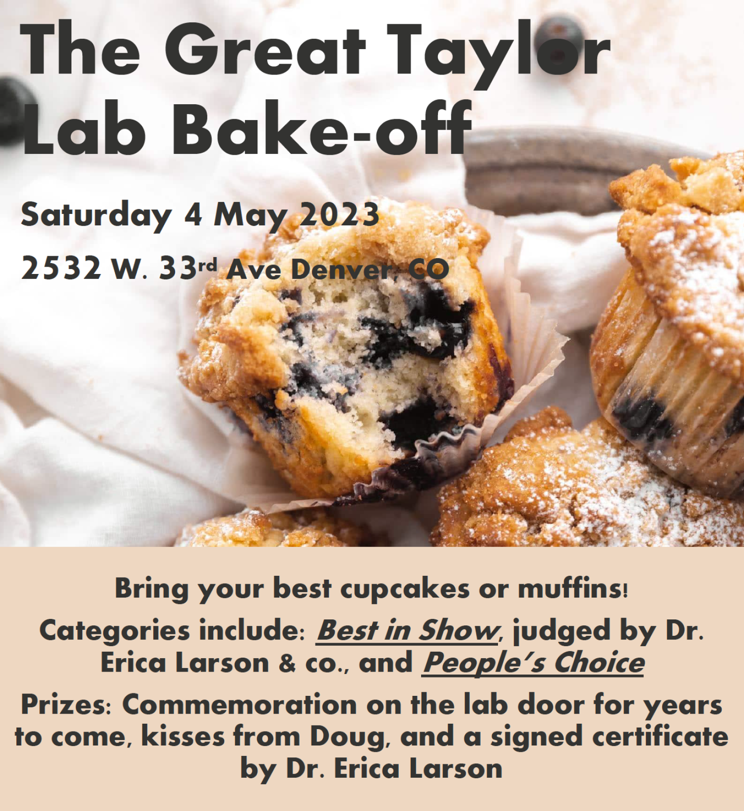 Bakeoff flyer