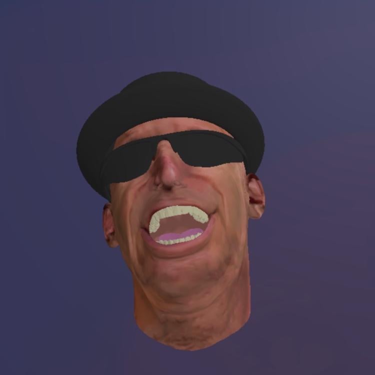 AI image of Mark Amerika