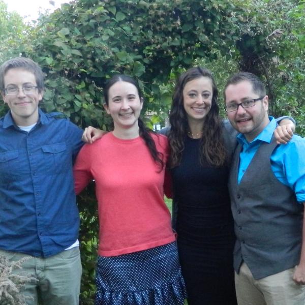 Four Vaida group members