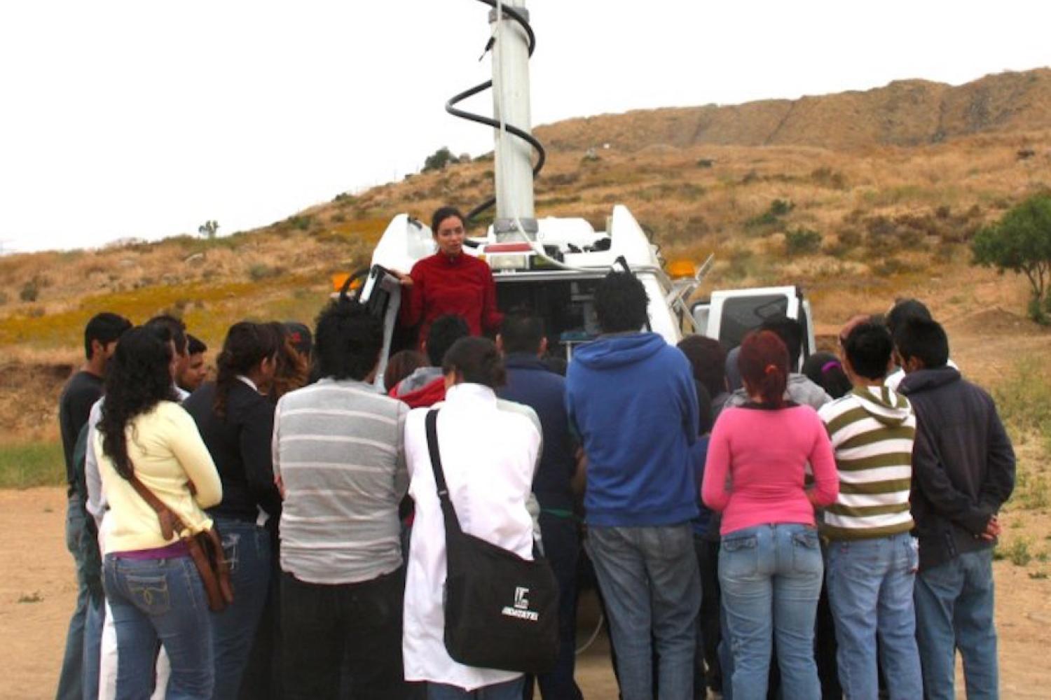 Marina Vance at the Universidad Tecnologica de Tijuana