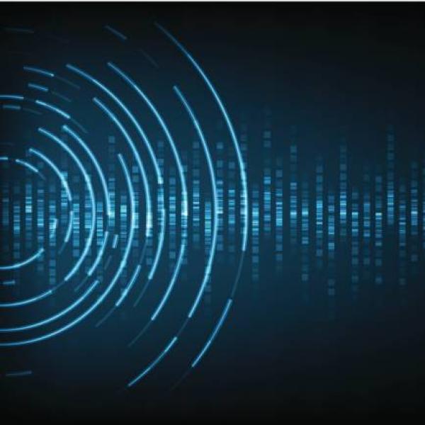Radio frequency waves.