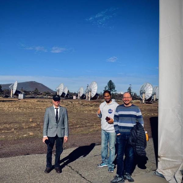 Kevin Gifford, Arvind Aradhya, and Alex Pollack at HCRO. October 2021.