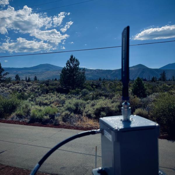POV: RFNS antenna at HCRO August 2022.