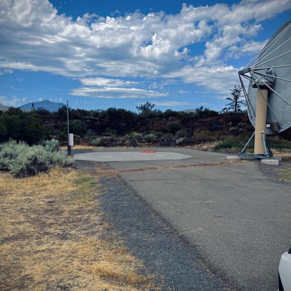 Drone landing HCRO August 2022.