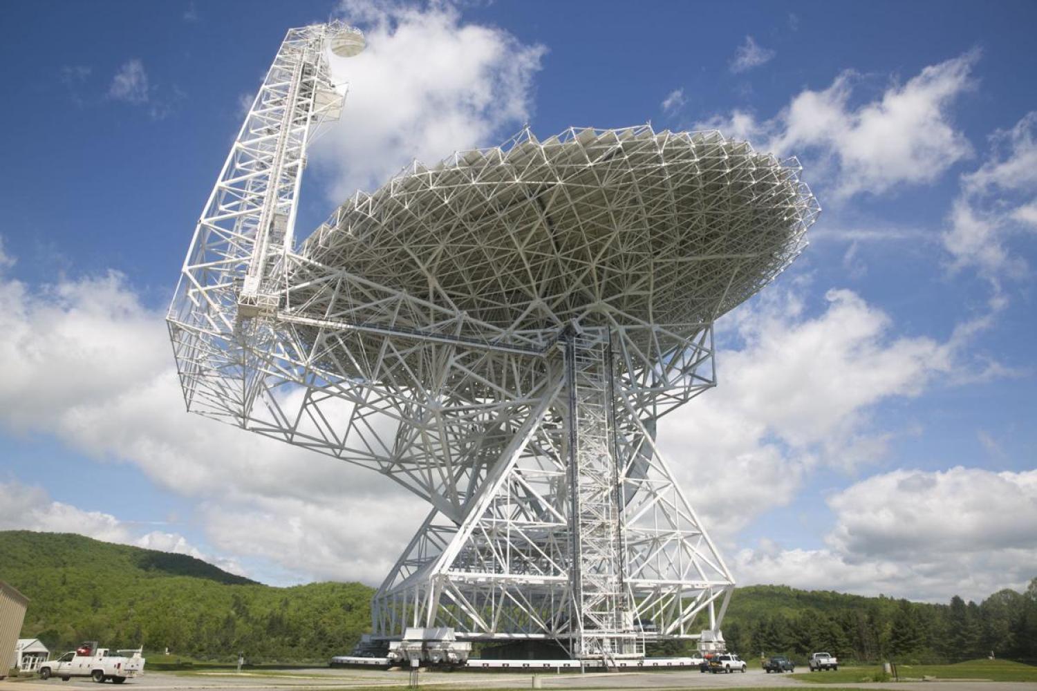 Green Bank Telescope.