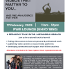 Flyer for Workshop on Video Production and Distribution