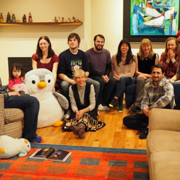 December-ween party 2016 - lab group photo (December 2016)