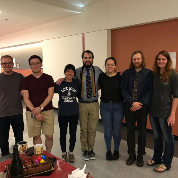 Labmates and friends