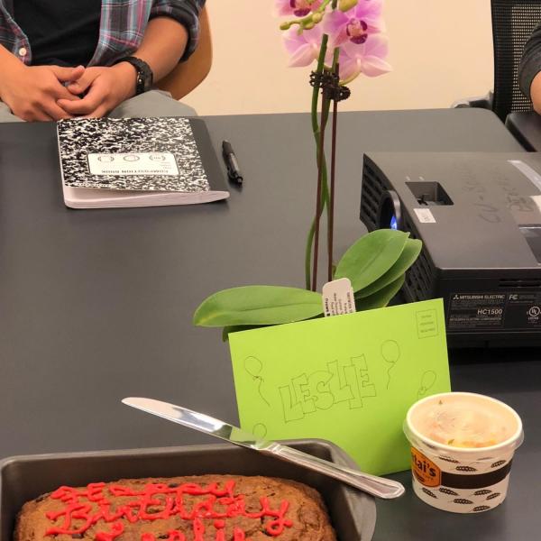 Happy Birthday, Leslie!