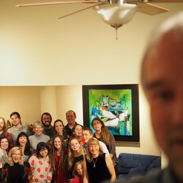 December-ween : Dave takes a selfie (December 2017)