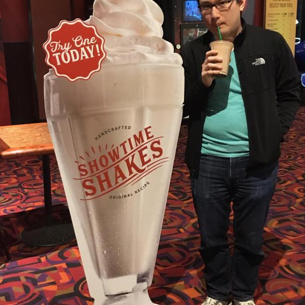 Nick's first trip to the movie theater