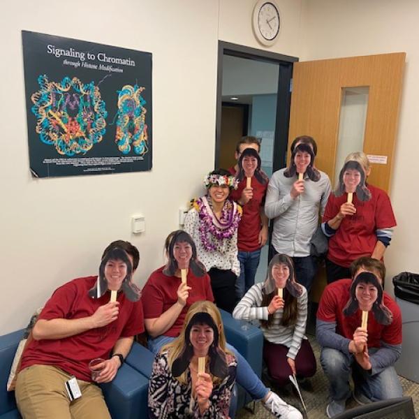 The lab or a ton of Meagans?