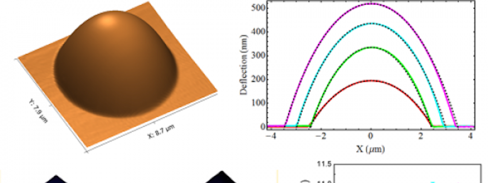 Mechanics of Graphene Blisters