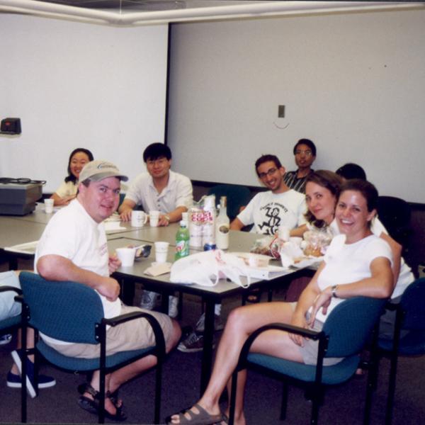 In a Lab Meeting