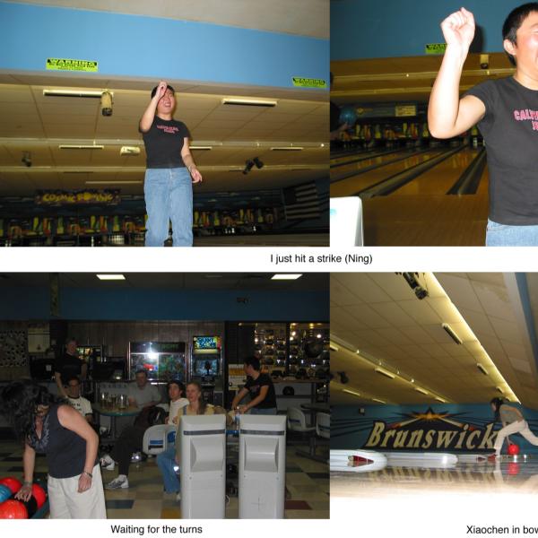 Xue Lab bowling trip at Westminster (Part 3)