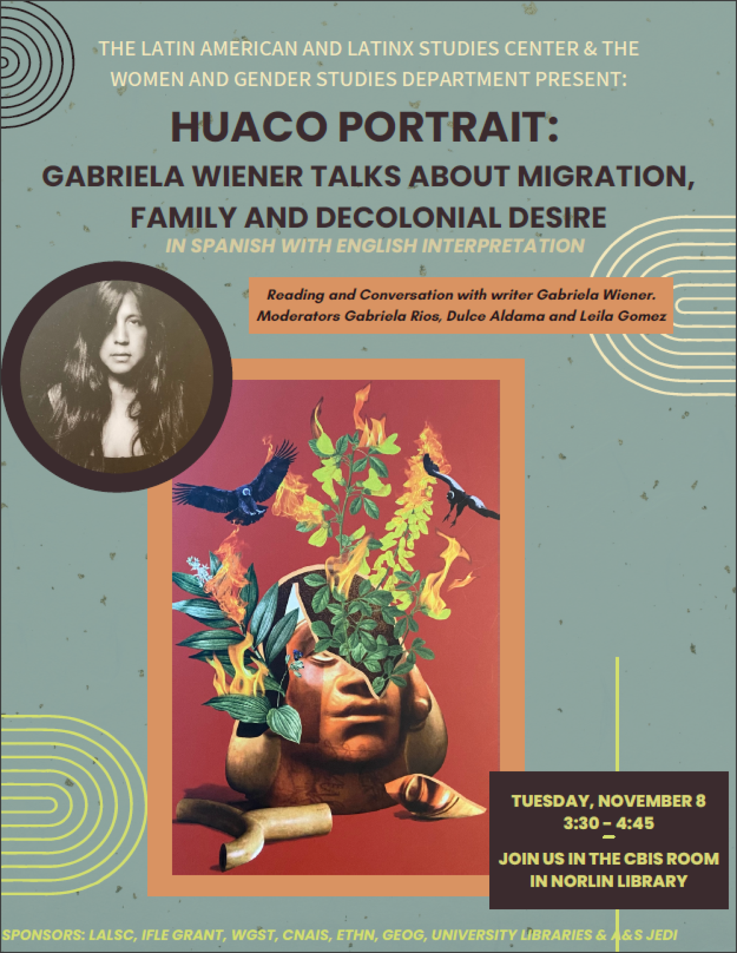 Huaco Portrait: Gabriela Wiener Talks about Migration, Family, and Decolonial Desire