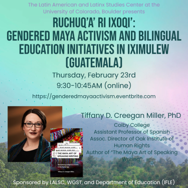 Gendered Maya Activism and Bilingual Education Initiatives in Iximulew
