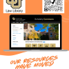 flyer providing update that CO Session Laws and House and Senate Journals have moved