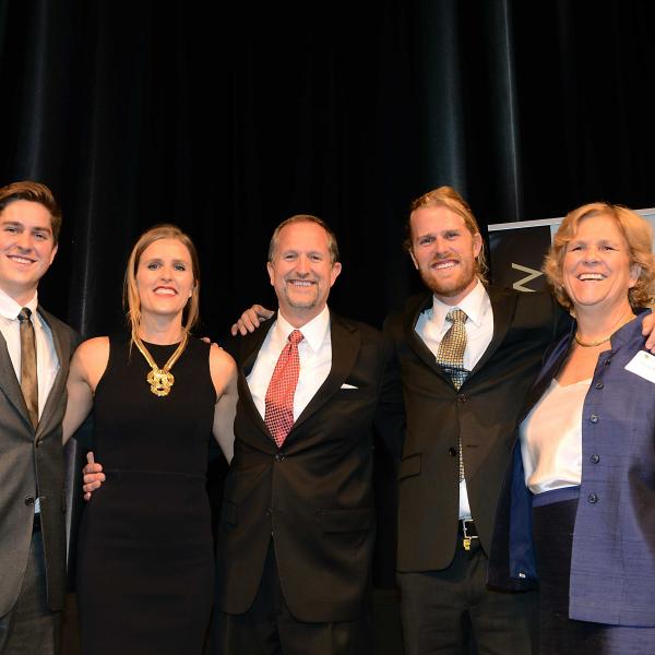 Group at 2015 Alumni award banquet